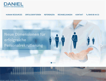 Tablet Screenshot of marc-daniel.ch